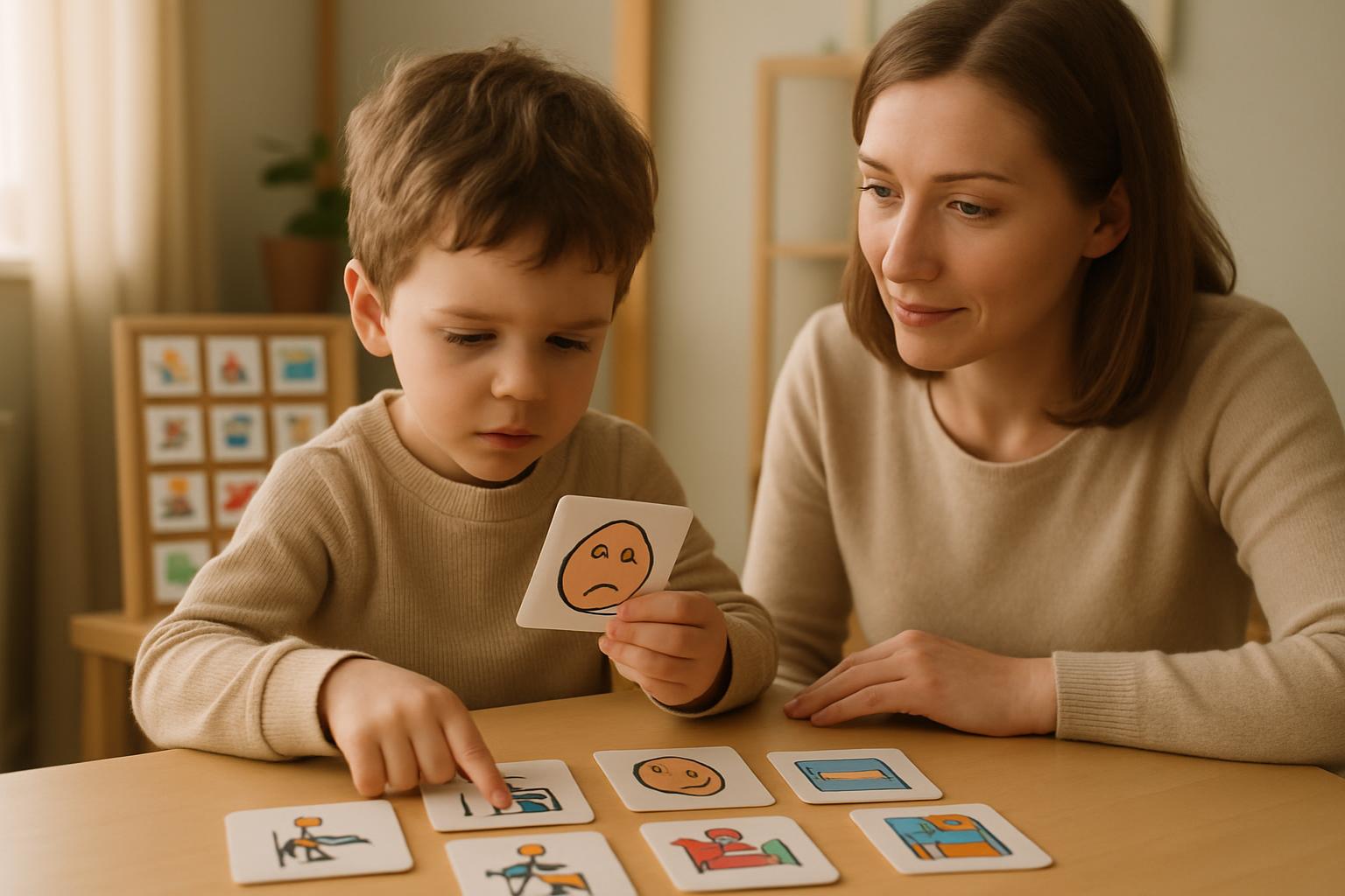 Atención temprana Santander: Intervención con pictogramas en Autismo.