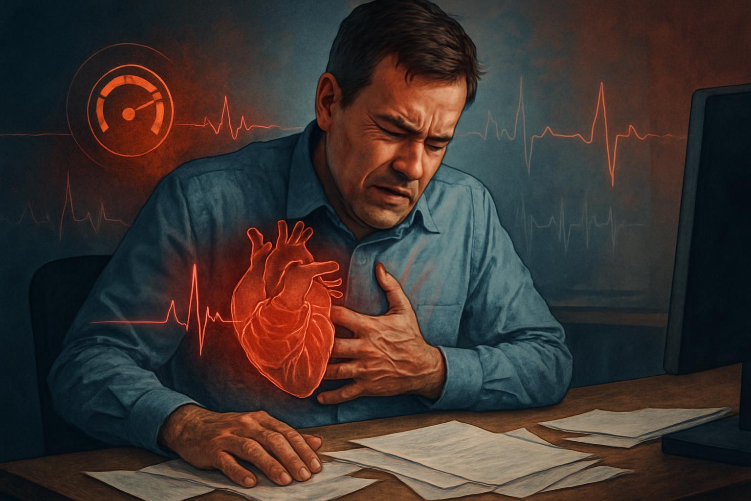 ¿Puede provocar el estrés un ataque al corazón?