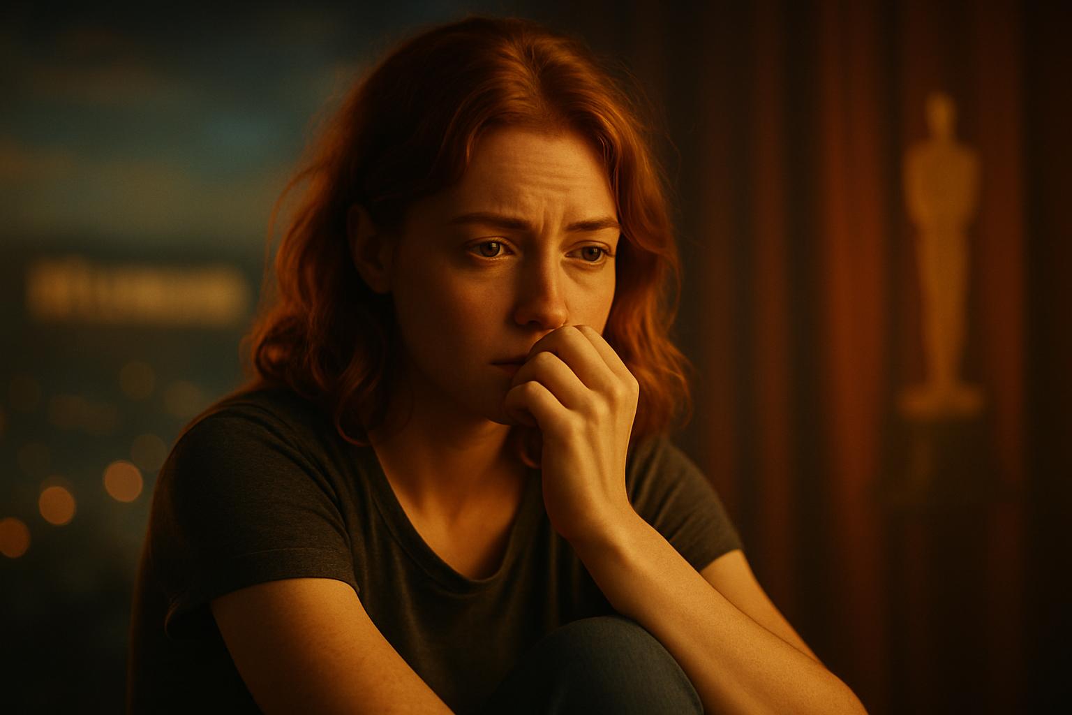 Famosos con ansiedad. Emma Stone.