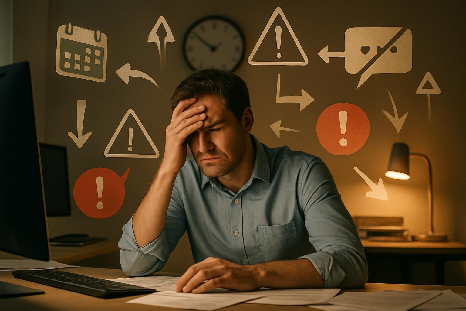 10 factores que hacen más estresante tu trabajo
