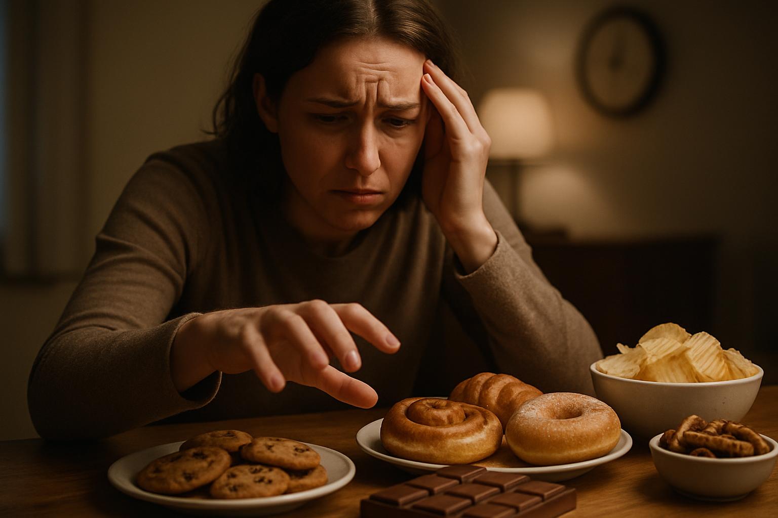 Ansiedad y atracones de comida